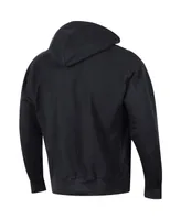 Men's Champion Black Army Knights Team Arch Reverse Weave Pullover Hoodie