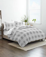 Home Collection 2 Piece Premium Ultra Soft Gingham Comforter Set, Twin