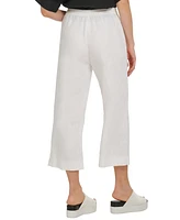 Dkny Pull-On Wide-Leg Pants