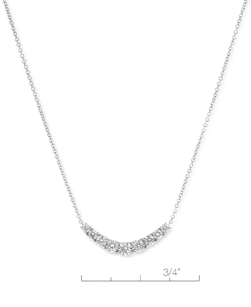 Diamond Classic Collar Necklace (1/2 ct. t.w.) in 14k White Gold