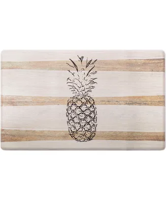 Global Rug Designs Cheerful Ways Pineapple Stripes 1'6" x 2'6" Area Rug