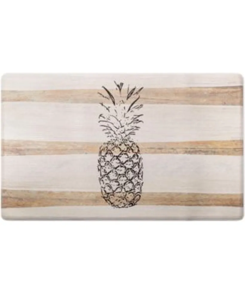 Global Rug Designs Cheerful Ways Pineapple Stripes Area Rug