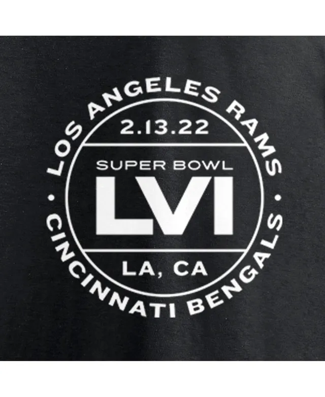 Men's Fanatics Branded White Los Angeles Rams Super Bowl LVI Champions  Stacked Roster T-Shirt