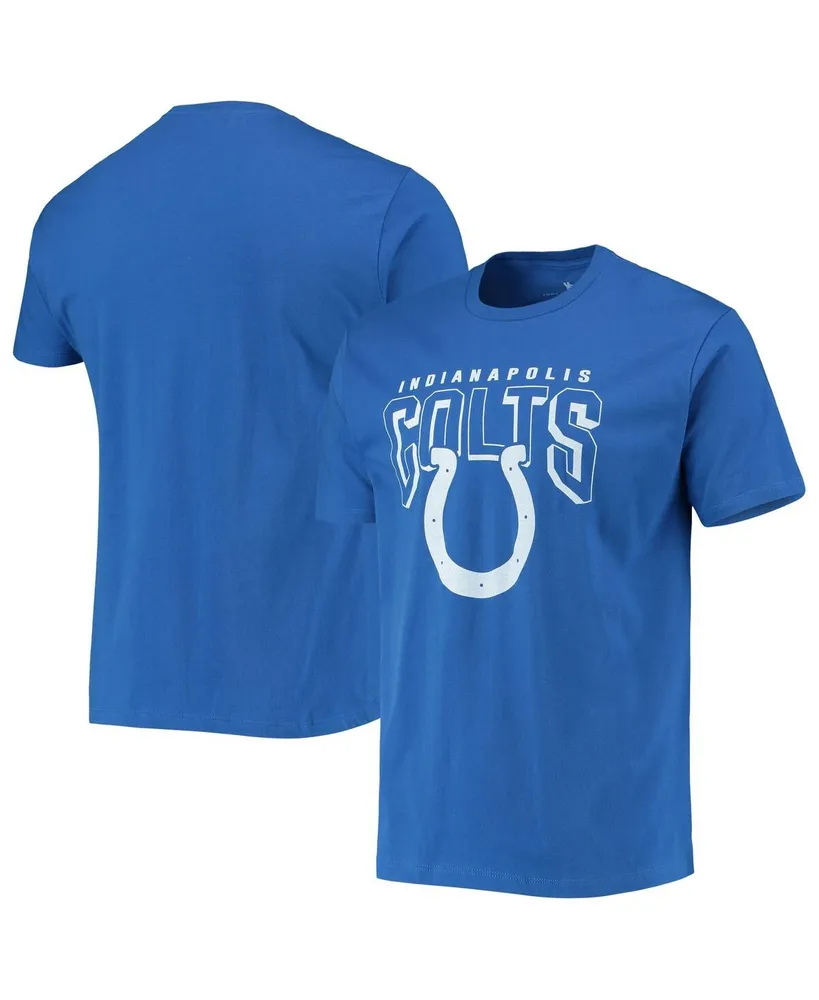 Men's Royal Indianapolis Colts Bold Logo T-shirt