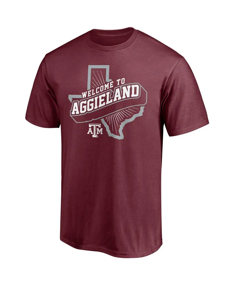 Men's Fanatics Maroon Texas A&M Aggies Hometown T-shirt