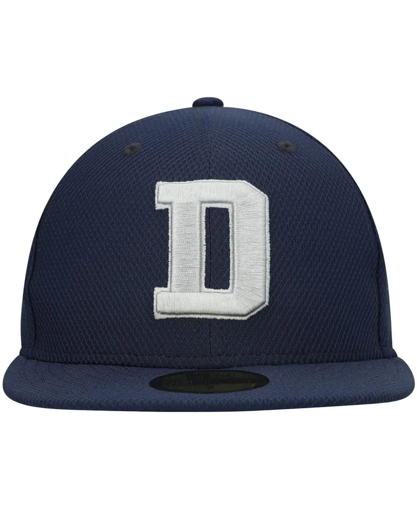 Men's New Era Navy Dallas Cowboys Coach D 59FIFTY Fitted Hat