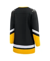 Women's Fanatics Black Pittsburgh Penguins 2021/22 Alternate Premier Breakaway Jersey