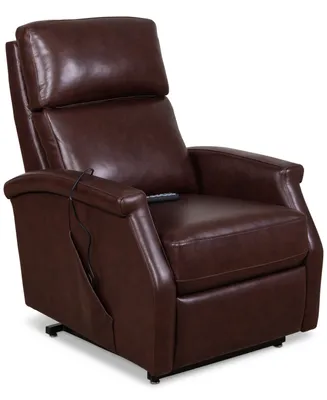 Closeout! Cainsey Leather Power Lift Recliner, Created for Macy's