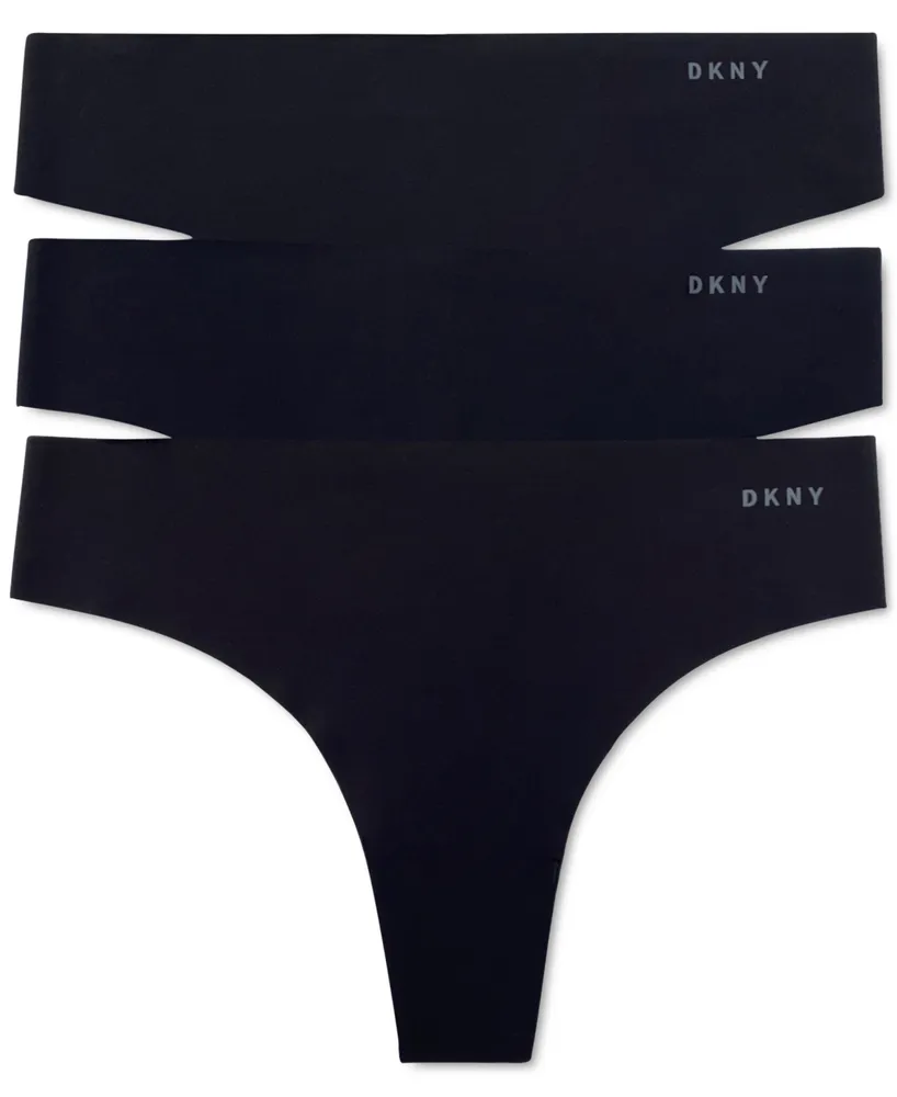 Dkny Women's 3-Pk. Litewear Cut Anywear Thong Underwear DK5026BP3
