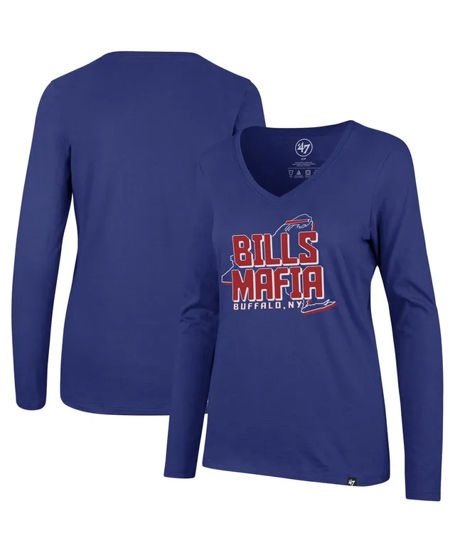 Buffalo Bills '47 Women's Indio Vintage Tubular Cropped Washed