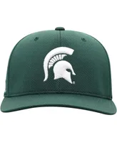 Men's Top of the World Green Michigan State Spartans Reflex Logo Flex Hat