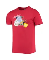 Men's New Era Red St. Louis Cardinals City Cluster T-shirt