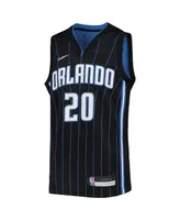 Big Boys Nike Markelle Fultz Black Orlando Magic 2021/22 Diamond Swingman Jersey - Icon Edition