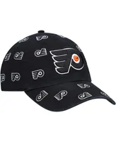 Women's '47 Black Philadelphia Flyers Confetti Clean Up Adjustable Hat