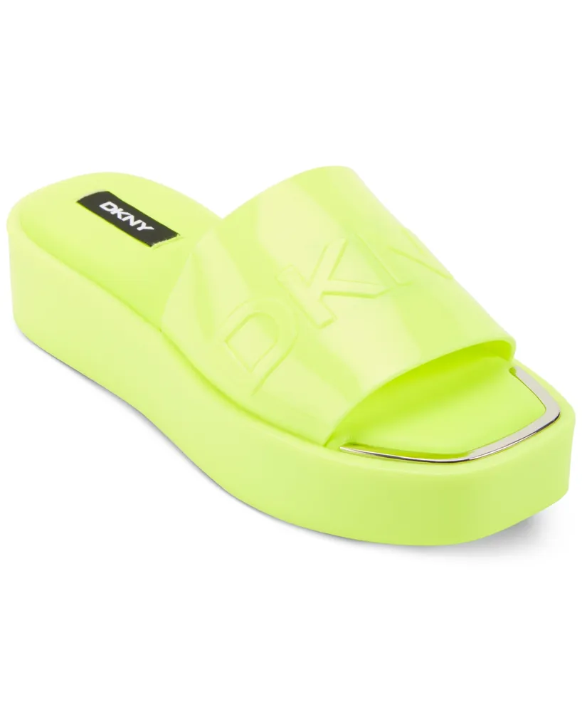 Dkny Women's Laren Platform Slide Sandals