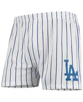 Men's White Los Angeles Dodgers Vigor Boxer Shorts