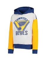 Big Girls Blue St. Louis Blues Let's Get Loud Pullover Hoodie