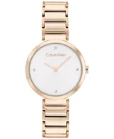 Calvin Klein Carnation Gold-Tone Bracelet Watch 28mm