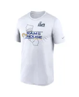 Men's Nike White Los Angeles Rams Super Bowl Lvi Champions Hometown T-shirt