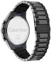 Calvin Klein Black Stainless Steel Bracelet Watch 44mm