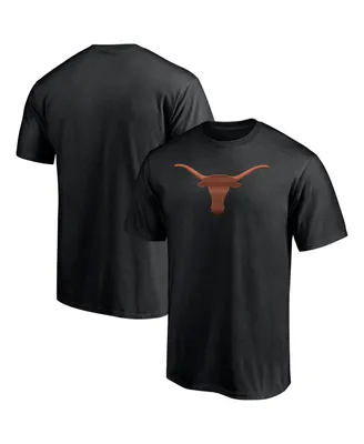 Men's Fanatics Black Texas Longhorns Team Midnight Mascot T-shirt