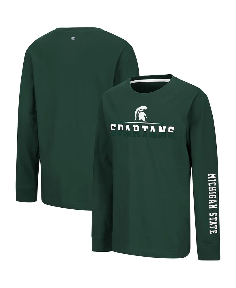 Lids Michigan State Spartans Colosseum Women's Team Oversized Pullover  Sweatshirt - Heathered Green