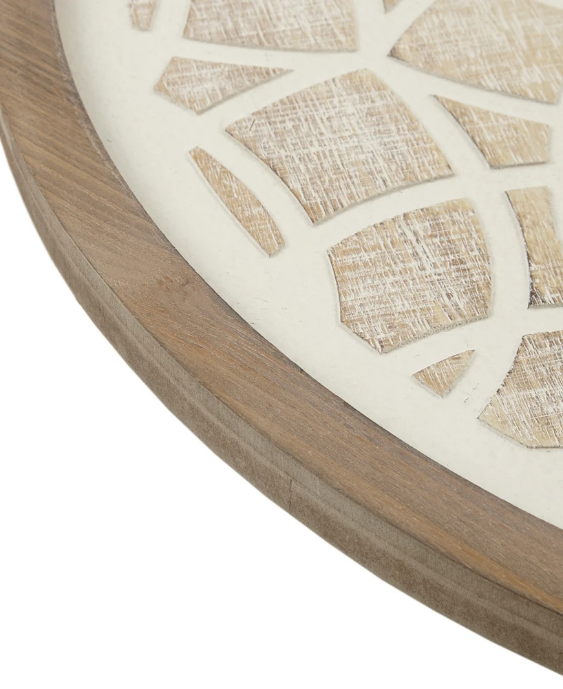 Madison Park Leah Medallion Wood Wall Decor