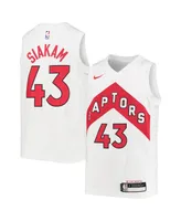 Big Boys Nike Pascal Siakam White Toronto Raptors 2019/20 Swingman Jersey - Association Edition