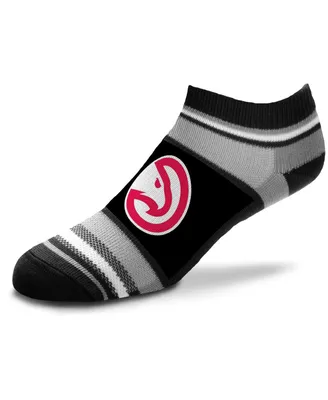 Boys and Girls Youth For Bare Feet Atlanta Hawks Marquis Addition Ankle Socks
