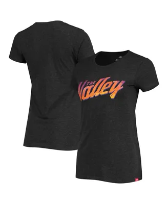 Women's Sportiqe Black Phoenix Suns The Valley City Edition T-shirt