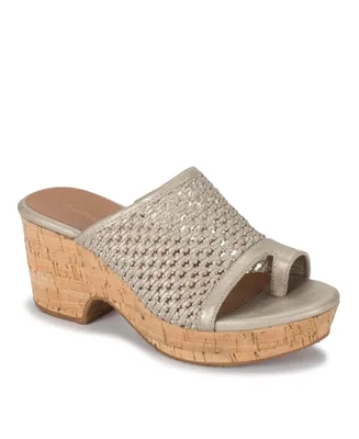 Baretraps Women's Bethie Slide Wedge Sandals