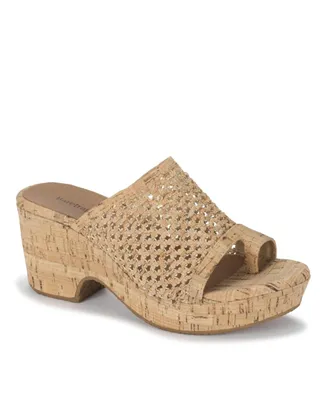 Baretraps Women's Bethie Slide Wedge Sandals