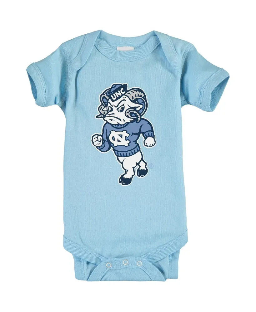 Infant Boys and Girls Light Blue North Carolina Tar Heels Big Logo Bodysuit