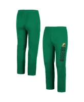 Men's Colosseum Green Oregon Ducks Fleece Pants