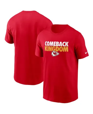 Men's Nike Red Kansas City Chiefs Hometown Collection Comeback T-shirt