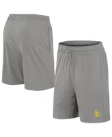 Men's Fanatics Gray San Diego Padres Iconic Break It Loose Shorts