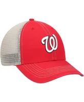 Men's '47 Red Washington Nationals Trawler Clean Up Trucker Snapback Hat