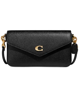 Coach Crossgrain Leather Wyn Crossbody with Removable Card Case
