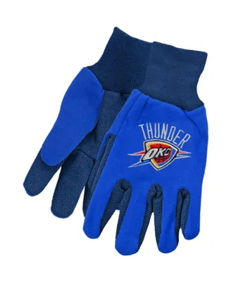 Men's and Women's WinCraft Oklahoma City Thunder Two-Tone Utility Gloves - Royal Blue-Navy Blue