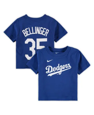 Infant Boys and Girls Nike Cody Bellinger Royal Los Angeles Dodgers Player Name and Number T-shirt