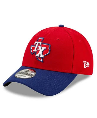 Men's New Era Red Texas Rangers Alternate 3 The League 9Forty Adjustable Hat