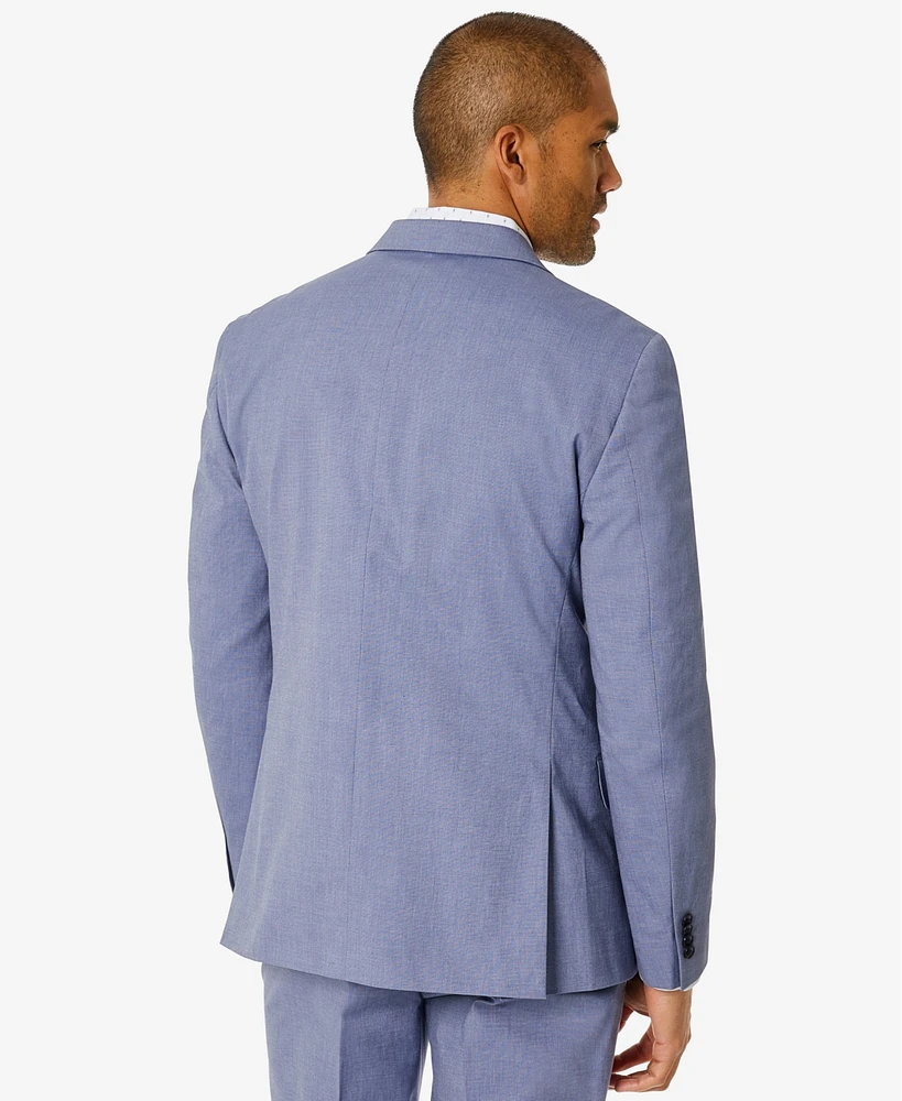 Tommy Hilfiger Men's Modern-Fit Th Flex Stretch Chambray Suit Separate Jacket