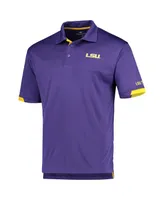 Men's Colosseum Purple Lsu Tigers Santry Polo