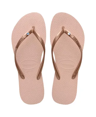 Havaianas Kids Slim Crystal Sw Ii Flip Flop Sandals