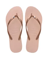 Havaianas Kids Slim Crystal Sw Ii Flip Flop Sandals