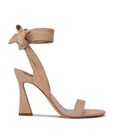 Nine West Women's Kelsie Ankle Wrap Heeled Dress Sandals