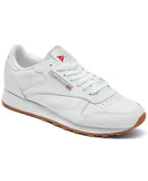 Reebok Men's Classic Leather Casual Sneakers from Finish Line