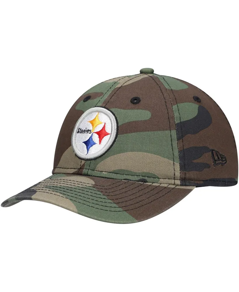 New Era Men's New Era Camo/Black Pittsburgh Steelers Basic 9TWENTY