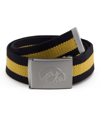 Men's Iowa Hawkeyes Fabric Belt