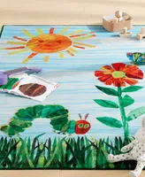 Eric Carle Elementary Sun Scene 4' 11" x 6' 6" Area Rug